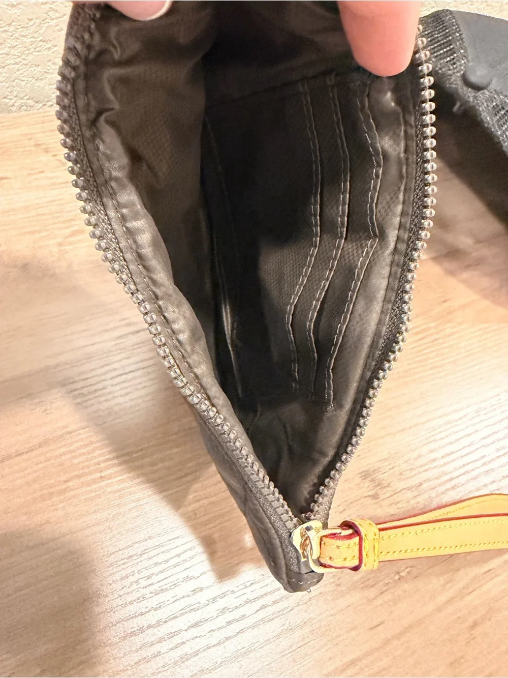 MZ Wallace Flat Metro Wristlet in Magnet NWOT